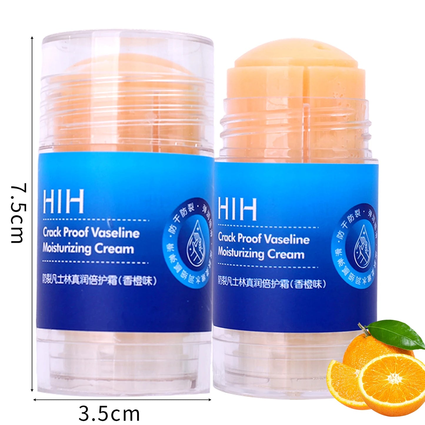 Anti Cracking Feet Cream Stick Double Protection Moisturizing Peach Orange Hand Foot Softening Dry Exfoliation Daily Foot Care
