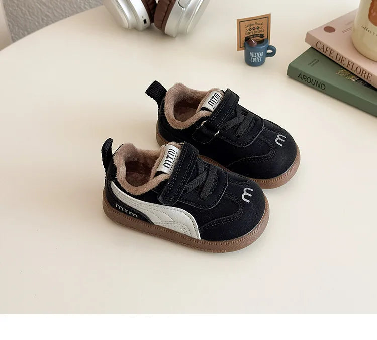 Comfortable Breathable Soft Bottom Children's Shoes for 1-4 Years Old Boys And Girls Autumn New Style Sports Trend Flat Shoes