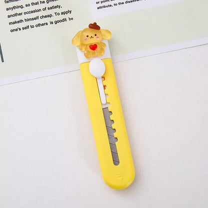 1Pcs Creative Push-pull Cartoon Eraser Macaron Colored Eraser Telescopic Kawaii Children's Pencil Eraser Student Stationery