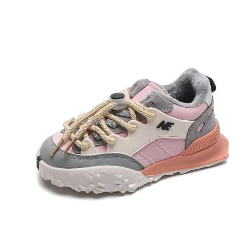 Kids Warm Cotton Sports Shoes Boys Girls Winter Sneakers Bangladesh