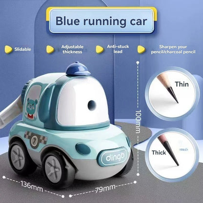 Elementary School Student Pencil Sharpener and Cranked Pencil Sharpener Rolling Pencil Sharpener Automatic Lead Feeding Durable