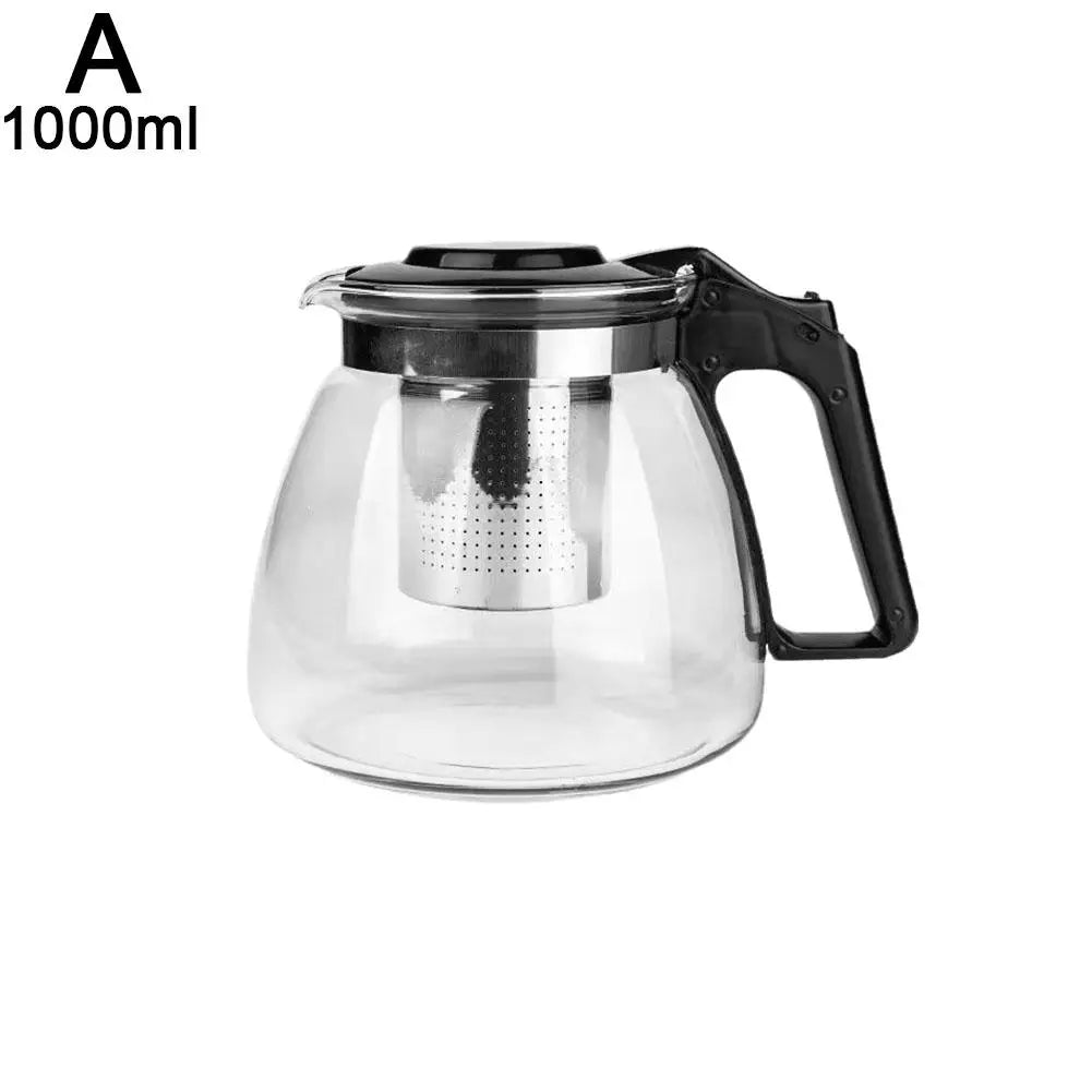 Glass Teapot with Tea Strainer Large Capacity Water Container Chinese Traditional Kung Fu Teaware Tea And Water Separation