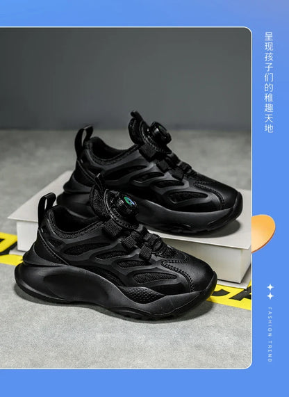 Casual Kid's Sneakers Thick Sole Running Sports Shoes for Children Fashion Student Shoe Boys Girls Tennis Trainers Size 28-39