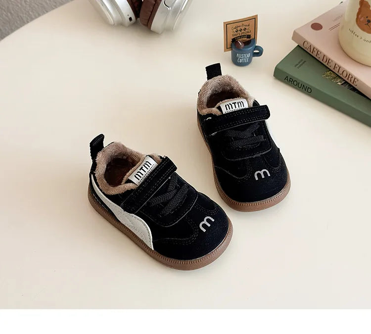 Comfortable Breathable Soft Bottom Children's Shoes for 1-4 Years Old Boys And Girls Autumn New Style Sports Trend Flat Shoes