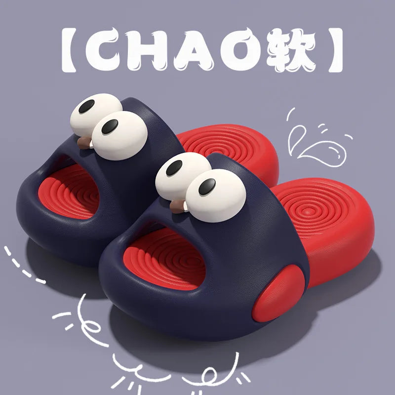 Summer Children Slippers Cartoon Cute Boys Girls Outdoor Beach Shoes Fashion Comfortable EVA Kids Toddler Casual Bath Slippers (Available)