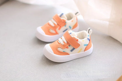 Zapatos Niña Baby Walking Shoes Autumn New Soft Sole Boy Casual Shoe Mesh Face Newborn Girl Sports Shoe Baby Shoes Zapatillas