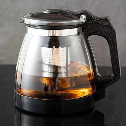 Glass Teapot with Tea Strainer Large Capacity Water Container Chinese Traditional Kung Fu Teaware Tea And Water Separation