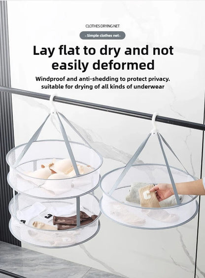 Clothes Drying Net, Socks Drying Artifact, Home Clothes Drying Basket, Sweater Drying Net Pocket, Cool Socks Drying Rack