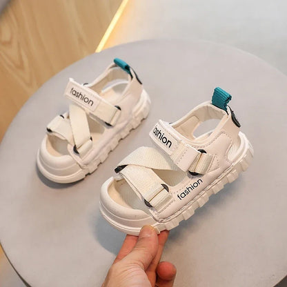 Children Casual Sport Sandals Toddler Boys Girls Soft Sole Beach Shoes  Kids Non-slip Designer Sandalias Sneakers Summer