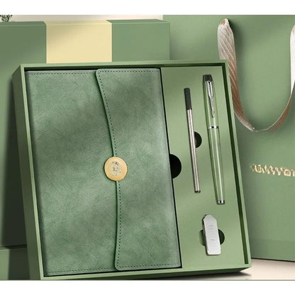 New Product Notebook Gift Box Set Custom Logo Souvenir Business High-end Notepad Gift Box Set Holiday Gift for Friends