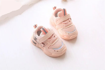 Autumn Winter Casual Shoes for Baby Boys Girls Plush Warm Kids Sneakers Solid Walking Shoes Toddler PU Leather Cotton Shoes
