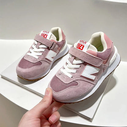 Children Casual Shoes Spring Autumn Newly Kids Boys Mesh Sport Sneakers Girls Running Shoes Kids Fashion Brand Casual Shoes