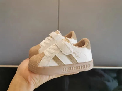 Children's Sneakers Kids Fashion Design Non-slip Casual Shoes Boys Girls Hook Breathable Sneakers Toddler Outdoor Shoes