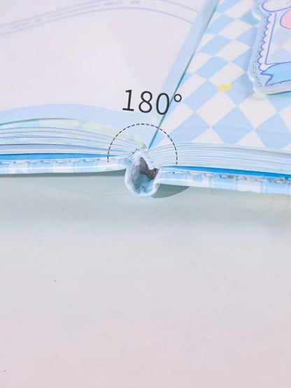 1pc Cute A6 Notebook With Magnetic Closure - Kuromi, My Melody & Cinnamoroll  Paper Journal For Teens & Adults Stationery Gift
