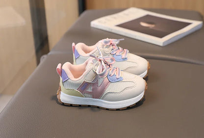 Spring Autumn Kids Sneakers Boys Girls Sport Shoes Fashion Mesh Breathable Kids Casual Shoes Toddler Boys Girls Running Sneakers