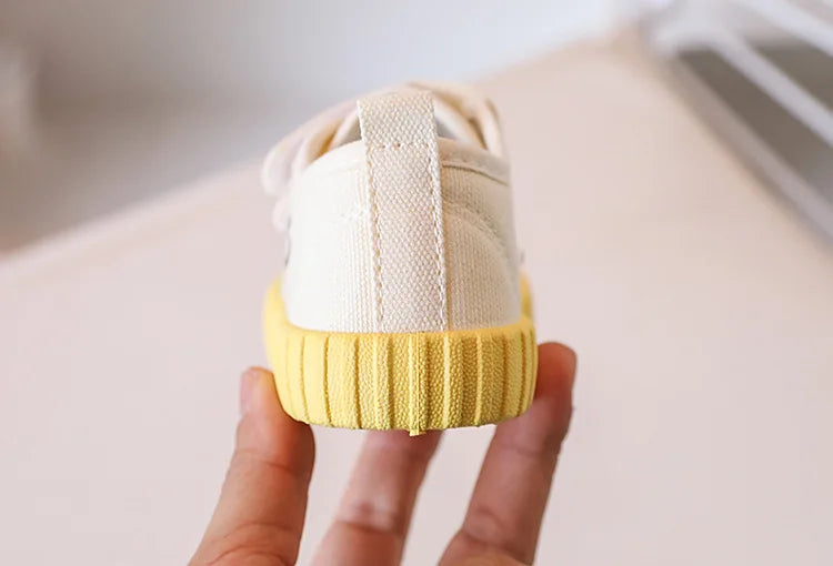 Children's Casual Shoes Boys Girls Baby Sneakers Breathable Soft Non-slip Comfortable Boys Girls Toddler Canvas Shoes Kids Shoes
