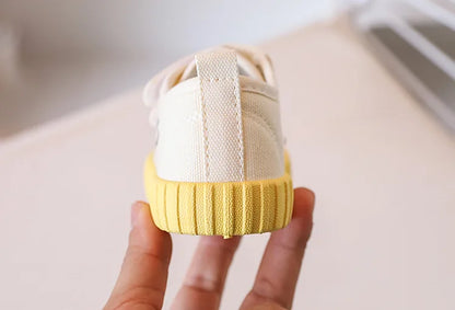 Children's Casual Shoes Boys Girls Baby Sneakers Breathable Soft Non-slip Comfortable Boys Girls Toddler Canvas Shoes Kids Shoes