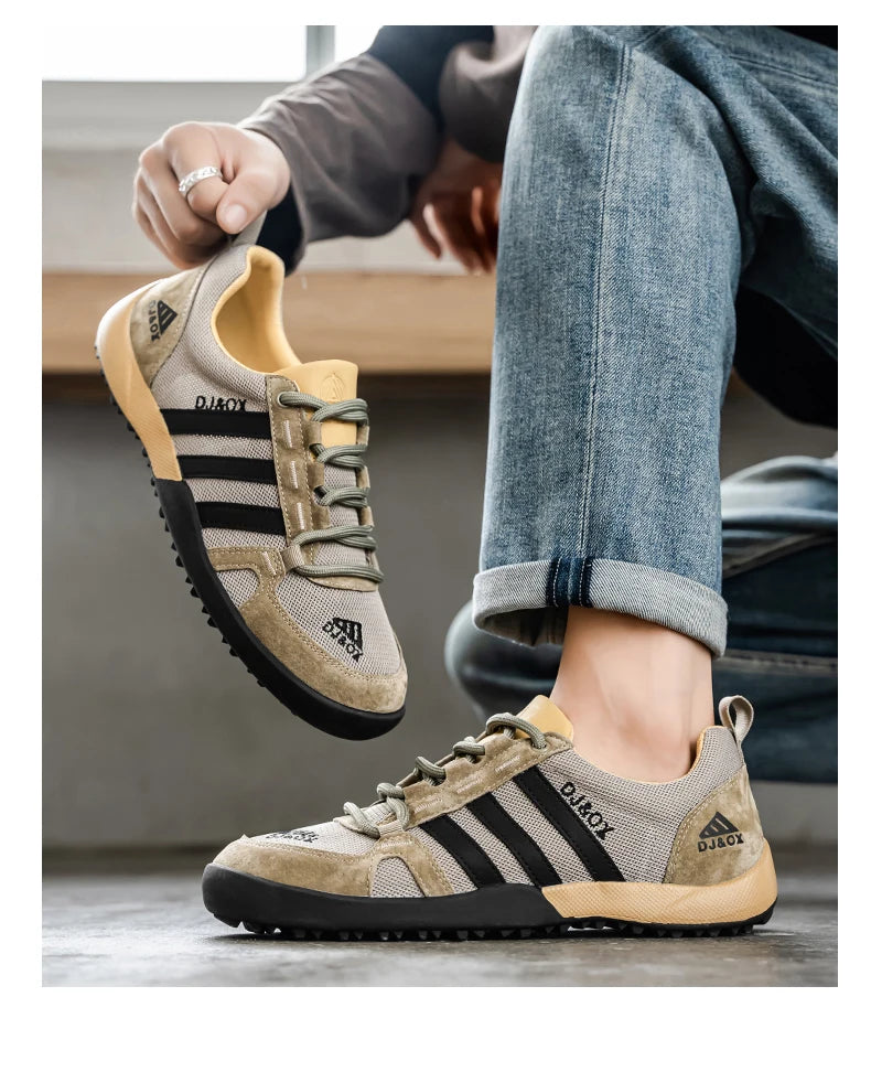 Men's Shoes Fashion Versatile Breathable Board Shoes Thick soled Trendy Casual Shoes ( Available )