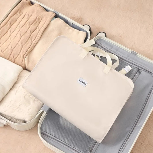 Hanging Luggage Organizer Pouch Large Capacity Foldable Suitcase Clothes Storage Bag Dustproof Washable Packing Cubes Vacation