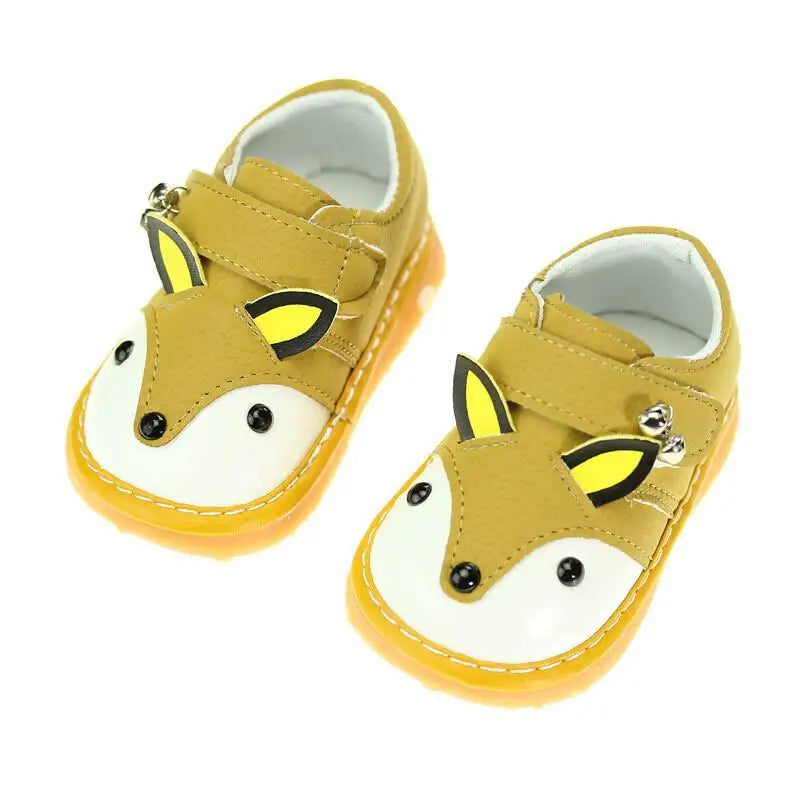 Kawaii Casual Shoe Childrens Shoes Squeaky Baby Shoes Soft Sole Infant Walking Shoes for Boys Girls 1 2 3 Years Old Breathable