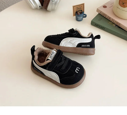 Comfortable Breathable Soft Bottom Children's Shoes for 1-4 Years Old Boys And Girls Autumn New Style Sports Trend Flat Shoes