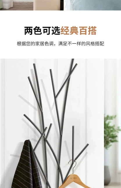Bedroom Coat Rack House Entrance Hall Standing Clothes Hanger Design Hook Hat Nordic Coat Racks Stores Perchero Home Furniture