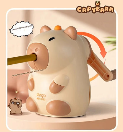 Elementary School Student Pencil Sharpener and Cranked Pencil Sharpener Rolling Pencil Sharpener Automatic Lead Feeding Durable