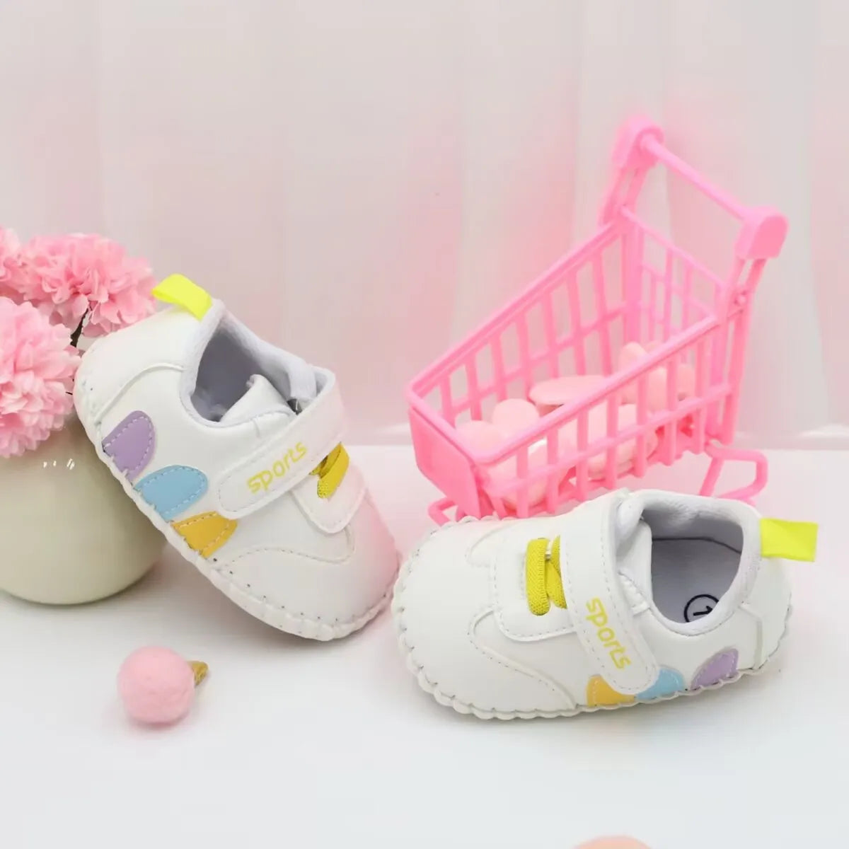 Baby Walking Shoes For Infants  Anti Slip Soft Soled Shoes For Spring and Autumn Suitable For Both Male