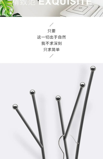 Bedroom Coat Rack House Entrance Hall Standing Clothes Hanger Design Hook Hat Nordic Coat Racks Stores Perchero Home Furniture