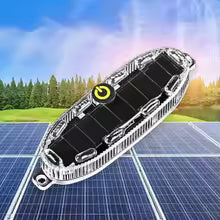 Solar Power LED Warning Night Light Anti-rear Strobe Tail Light Car Flash Light Strobe Warning Light for Car Motorcycle Vehicle