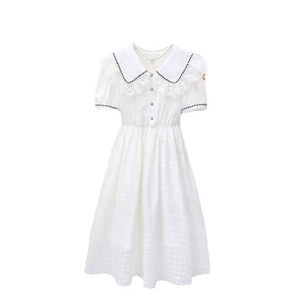 Girls' Summer Party Dress: Floral Princess Gown for Ages 3-8 – Sweet & Chic Kids' Fashion