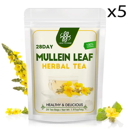 Mullein Leaf Extract Supplement- Herbal Respiratory Supplement - for Lung Cleanse,Support Better Respiratory & Immune Function