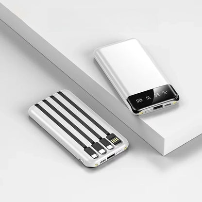 New 50000mAh High-capacity Portable Power Bank for Charging Smartphones and Digital Electronic Devices For Holidays and Travels