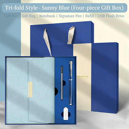 Thickened upgraded high-end notebook diary notebook A5 retro high-end PU leather classic travel diary notebook (single notebook)