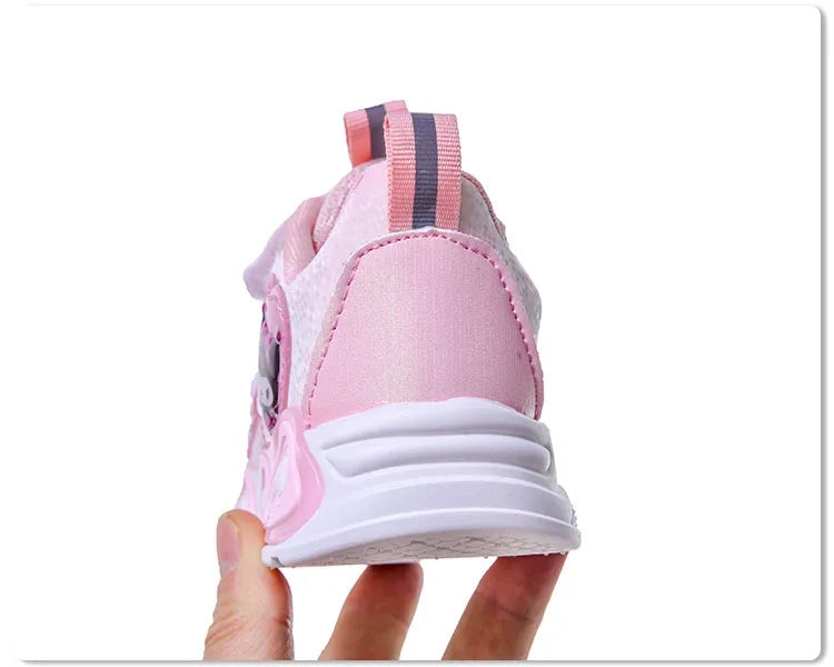 Tenis Children Led Shoe Girls Lighted Sneakers Glowing Shoe for Kids Soft Soled Breathable Casual Toddler Ctue Kuromi Baby Shoes