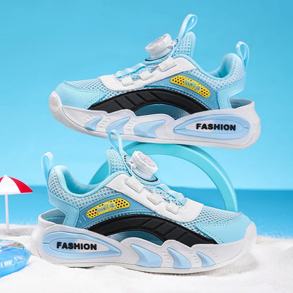 boy Kids Spring Sneakers Girls School Casual Shoes Outdoor Breathable Running Shoes Light Soft Pink Non-slip Children Shoes