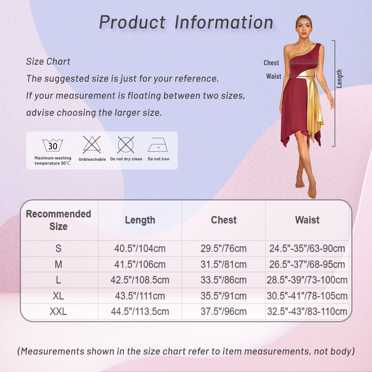 Women Church Choir Worship Praise Dress Modern Lyrical Dance Performance Costume One Shoulder Irregular Hem Dresses Dancewear