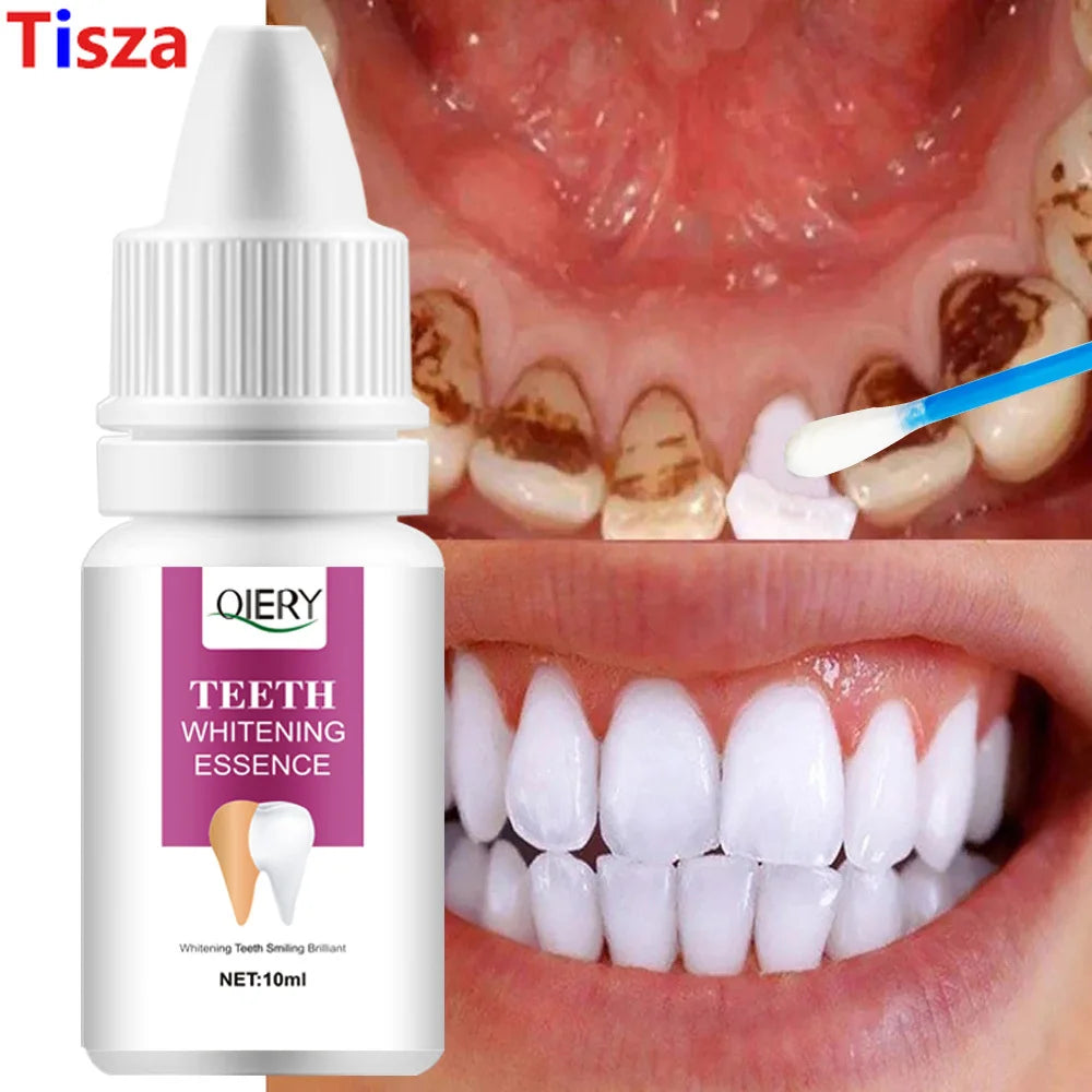 Whitening teeth Remove yellow , black spots, stains,  whitening essence powder, dental instruments, beauty liquid
