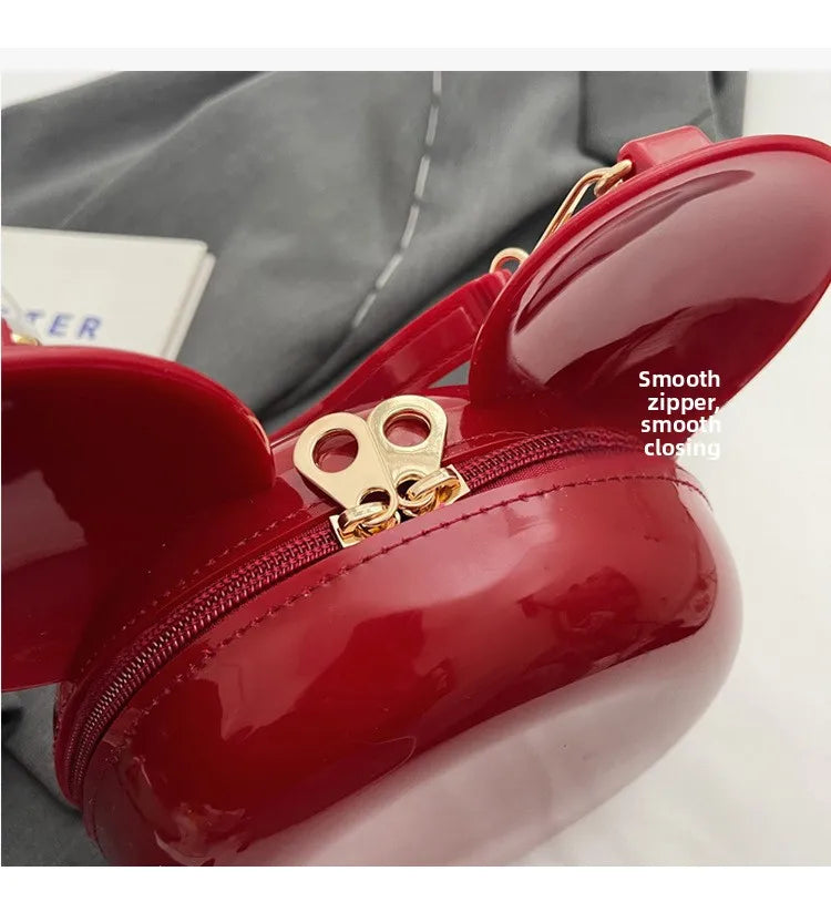 Cartoon Mickey Mini Bag for Women - Stylish Versatile Shoulder Crossbody Bag Fashion Literary Daily Purse
