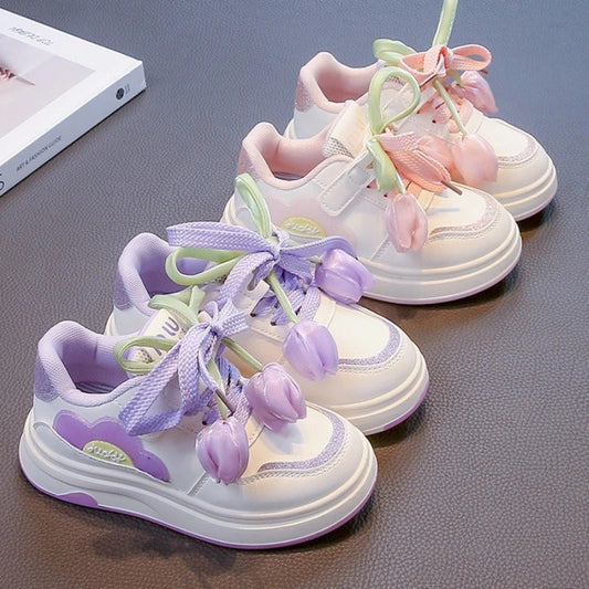 Child Sportshoe Four Season New Korean Version Child Flat Bottomedshoe Casual Girl Slip Fashion Men Women Versatile Runningshoe