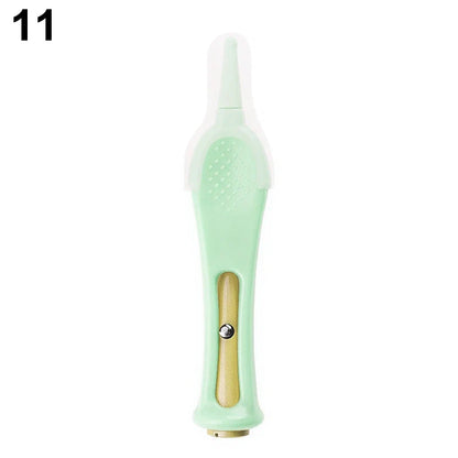 Baby Ear Cleaner Tweezer Soft Ear Picks LED Flash Light Ear Wax Curette Picker Ear Cleaning Tool Ear Wax Dig Removal Earpick Set