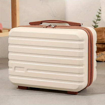 Hand Luggage Cosmetic Bag, Women's Mini  Bag, Company Gift Small Box, Toiletries Stylish Vintage Lightweight Suitcase Student Mu