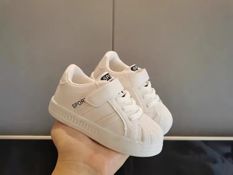 Children's Sneakers Kids Fashion Design Non-slip Casual Shoes Boys Girls Hook Breathable Sneakers Toddler Outdoor Shoes