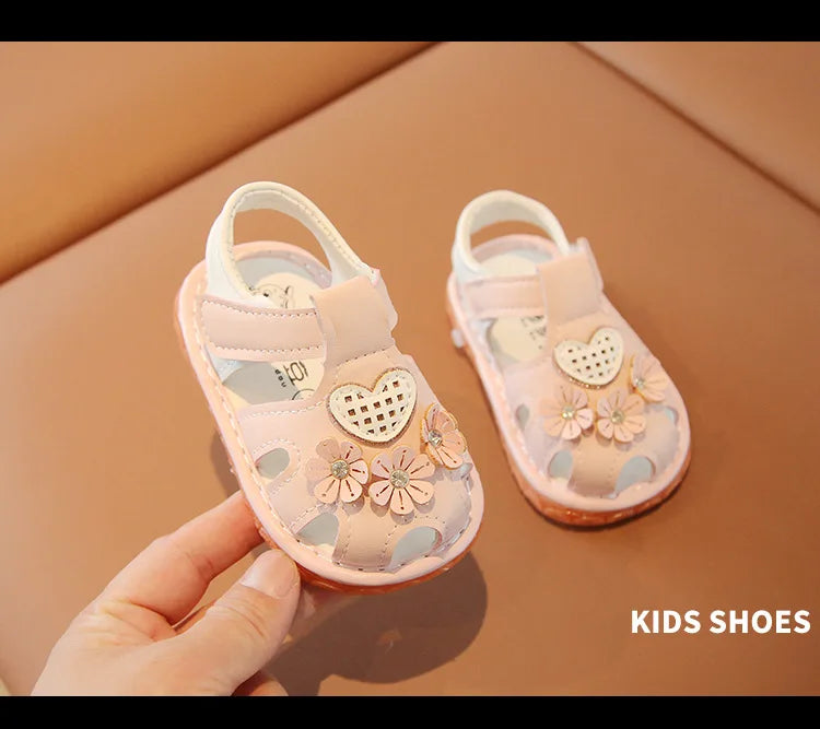 Baby Shoes Summer New Baby Calling Shoe Soft soled  Baby Girl Sandals Anti slip Girl Shoe Children sandals