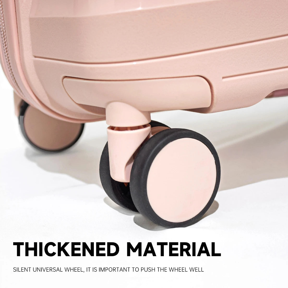 Luggage Trolley Case for Women, 20-Inch Small Carry-On, Double-Layer Explosion-Proof Zipper, Multifunctional Password Box, 2025 New Model