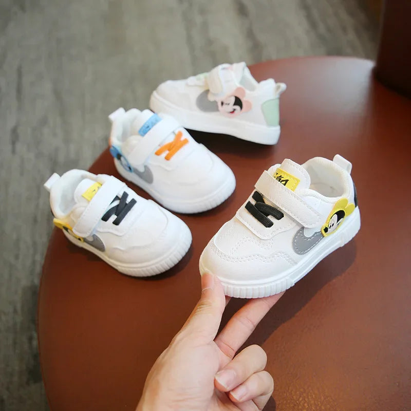Children's Shoes Fashionable Casual Sports Shoes Boys And Girls' Shoes Small White Shoes Soft Soled Children's Shoes