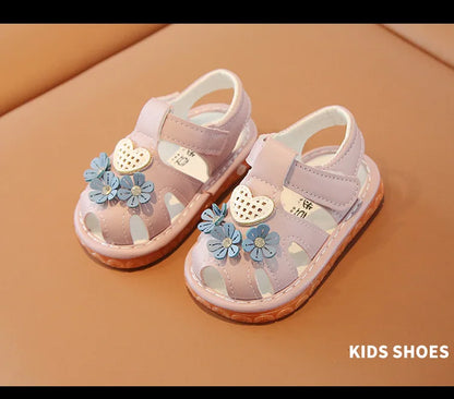 Baby Shoes Summer New Baby Calling Shoe Soft soled  Baby Girl Sandals Anti slip Girl Shoe Children sandals