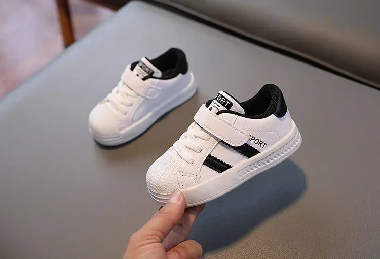 Kids Casual Shoes Sneakers Boys Sport Breathable Tennis Sneaker Baby Children Girls Shoes Spring Fashion White Flat Running Shoe