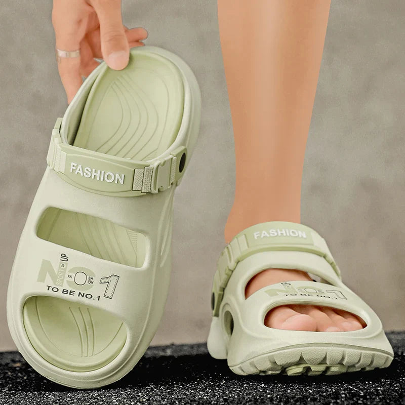 Summer Slippers for Men, Large Size Soft Comfortable Anti-slip Quick-drying, Casual Outdoor Beach Indoor New Style Sandals
