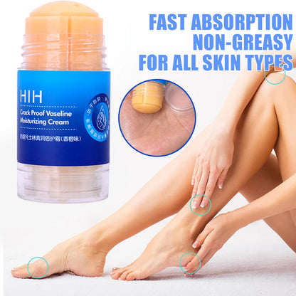 Anti Cracking Feet Cream Stick Double Protection Moisturizing Peach Orange Hand Foot Softening Dry Exfoliation Daily Foot Care